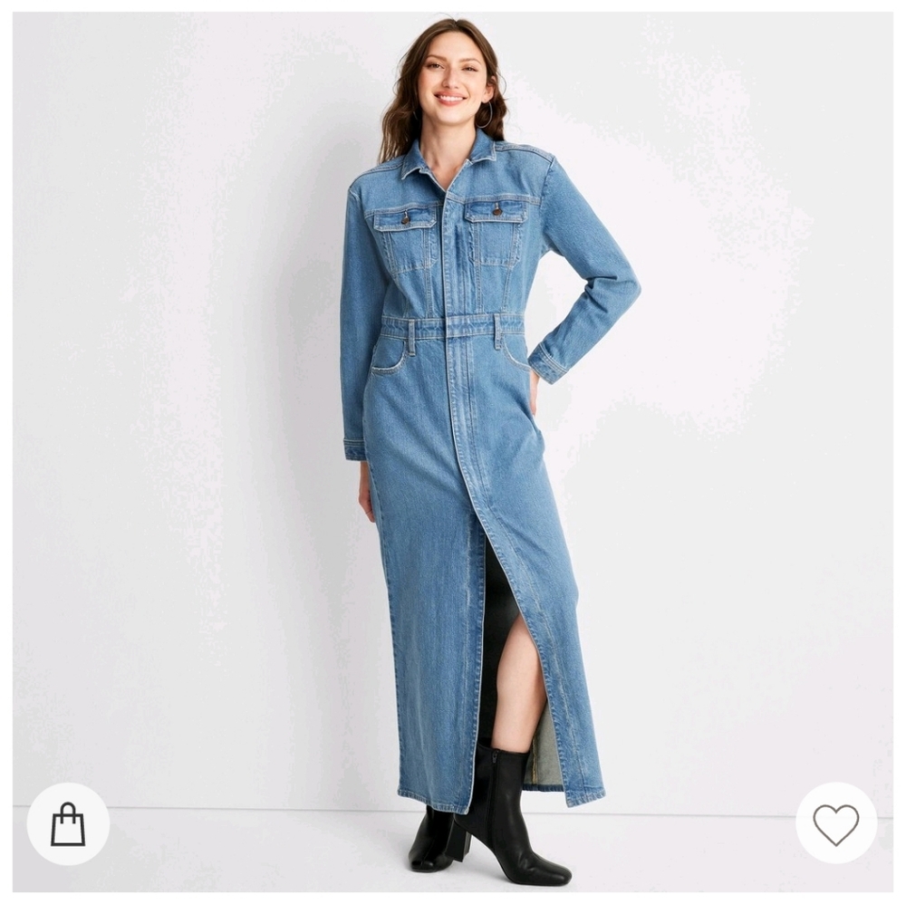 Universal Threads denim maxi